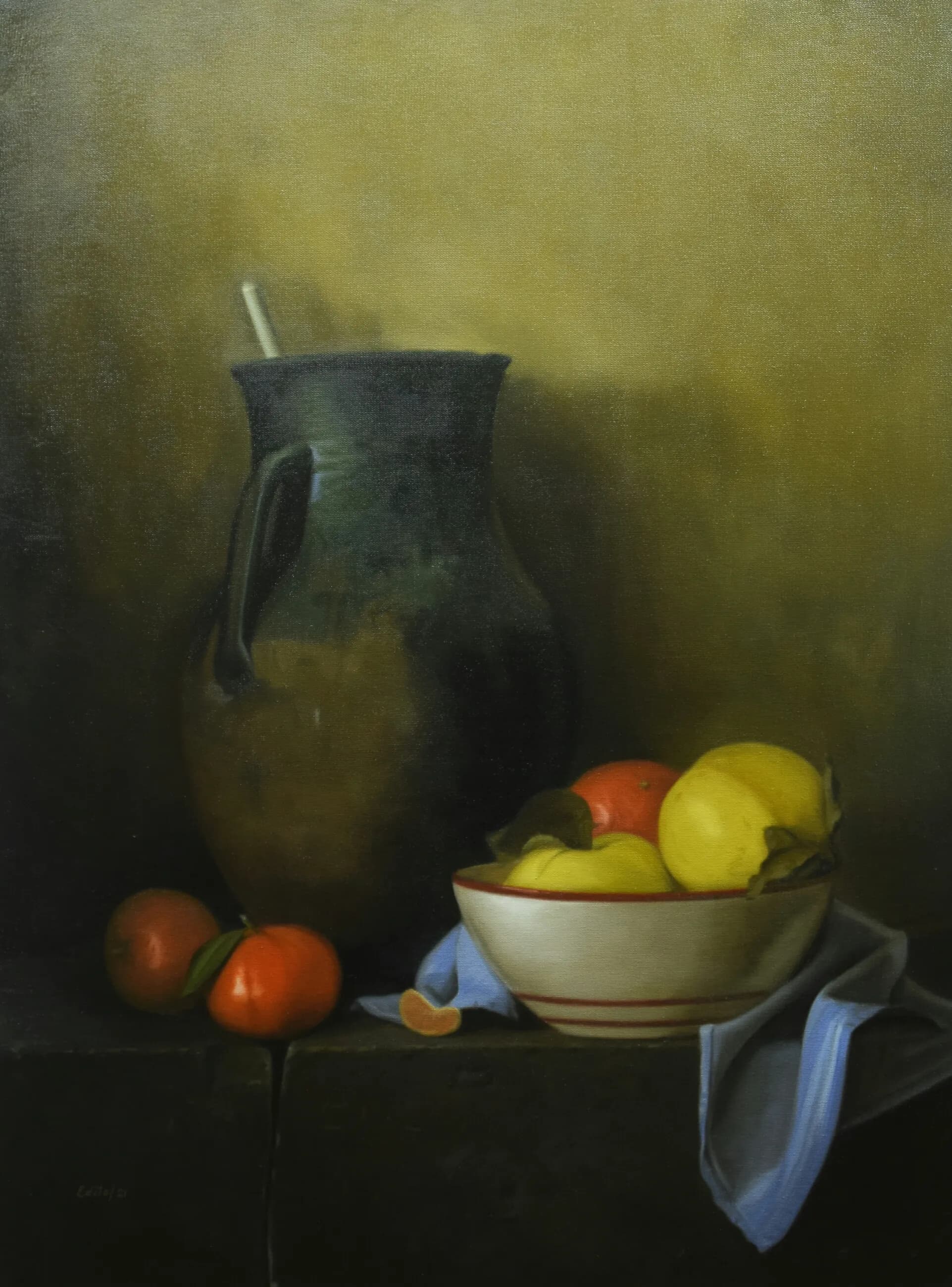 Still Life with Mandarins