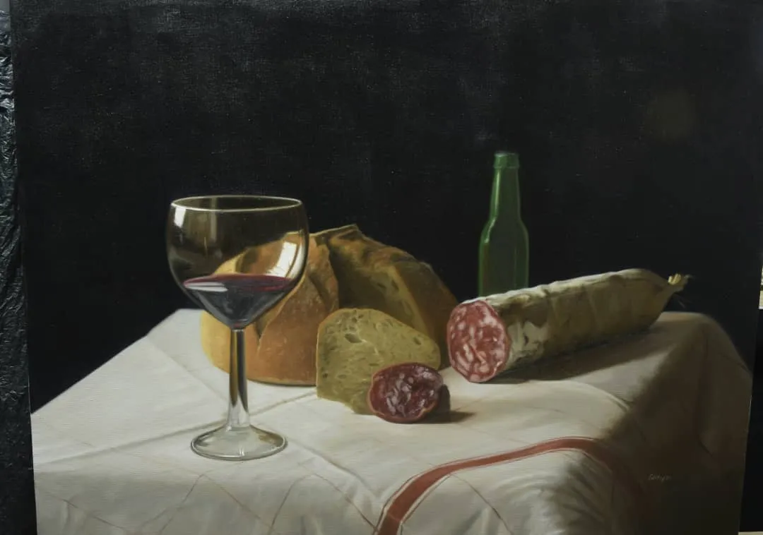 Still Life with Ham
